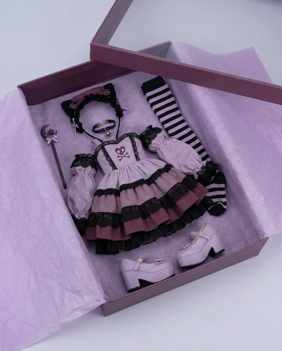 Nightcat outfit in gift box