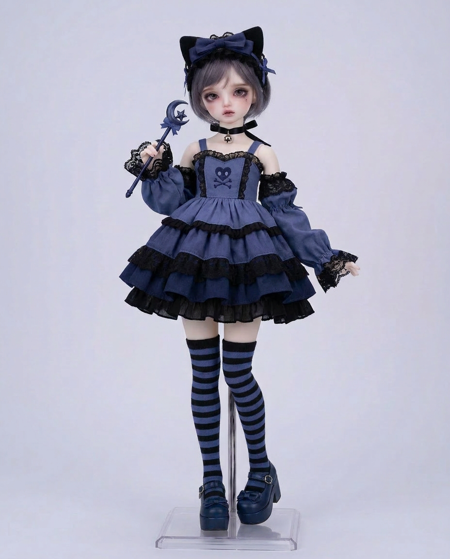 Nightcat Indigo colorway