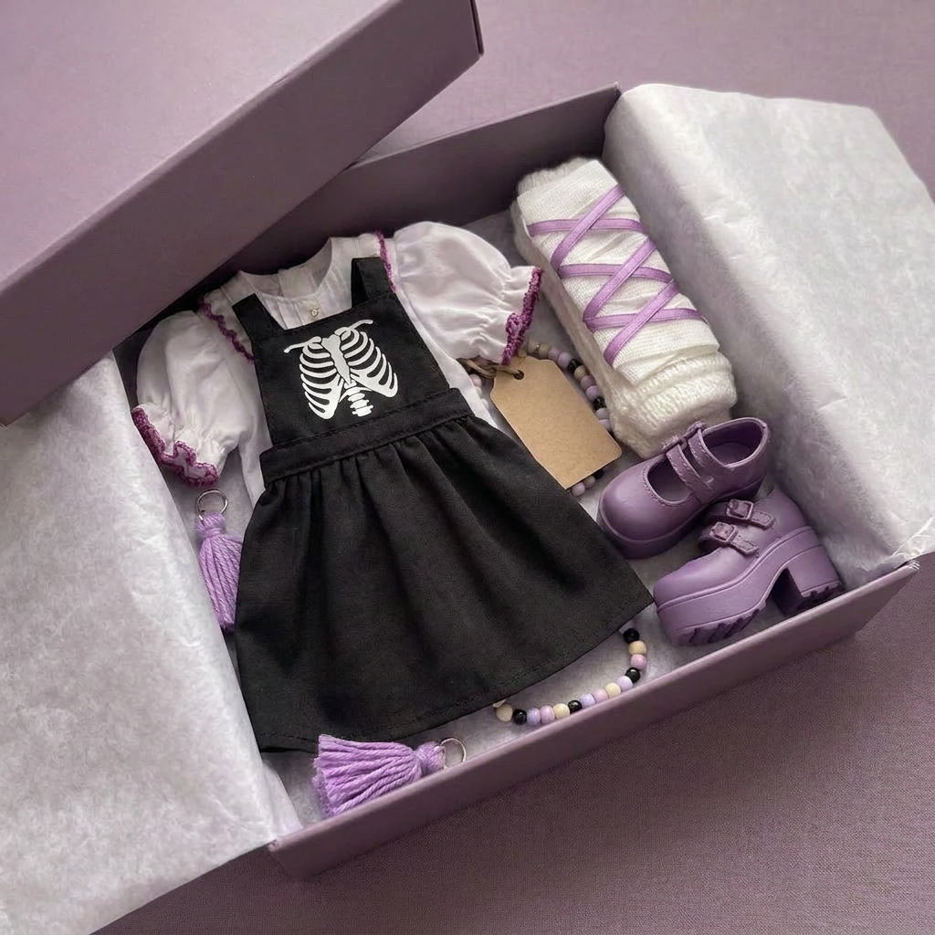 Emberfox outfit in gift box