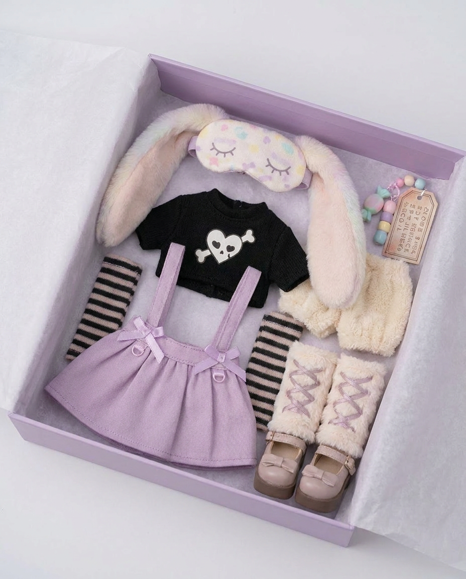 Lullaby Bunny outfit in gift box